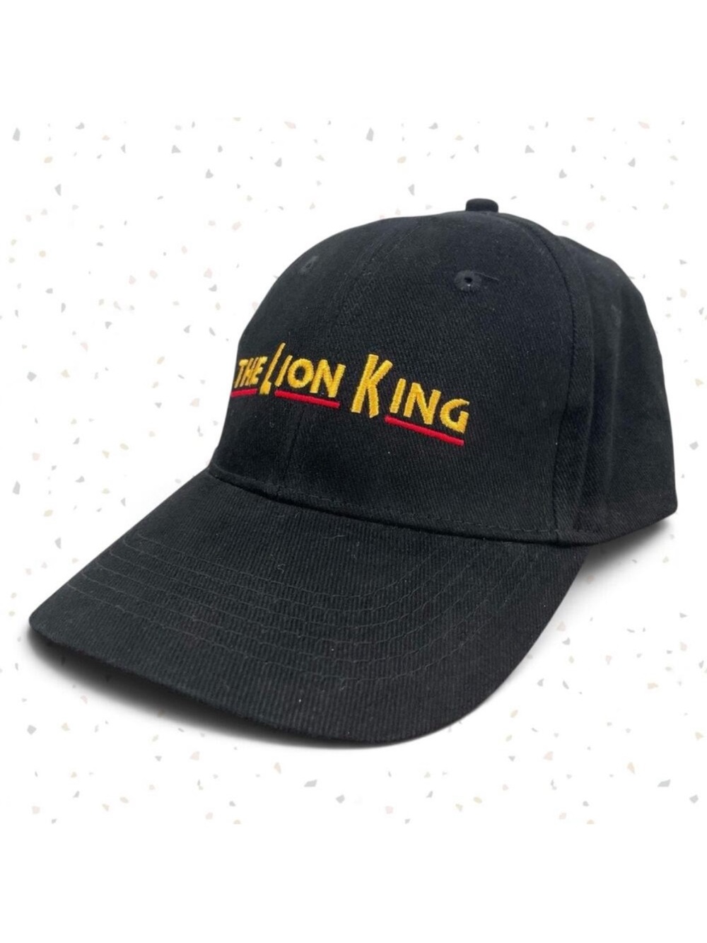 Lion King Hat Baseball Broadway Disney Dad Cap Black Metal Adjustable One Size